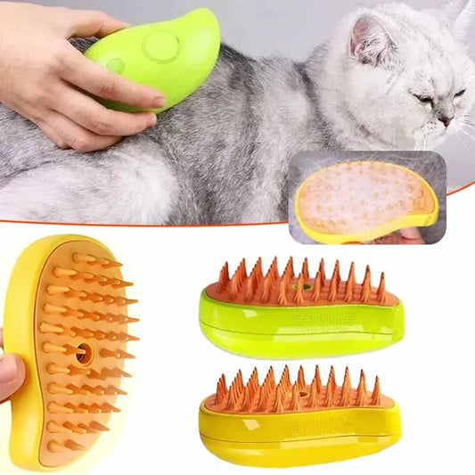 3 in 1 Pet stream Brush that also acts as a hair removal brush